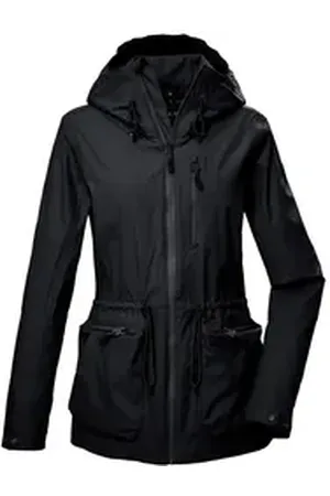 G.I.G.A. DX by killtec By killtec Funktionsjacke GS 55 WMN JCKT Wetterfeste Damenjacke, wind- u wasserdicht, atmungsaktiv schwarz 36