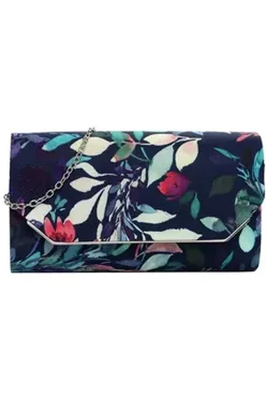 Tamaris Clutch TAS Amalia Flower (1-tlg), ́Für Damen blau