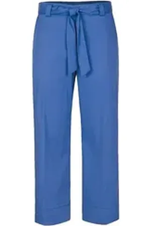 Bianca Culotte PARIGI mit modischem weiten Bein blau 40