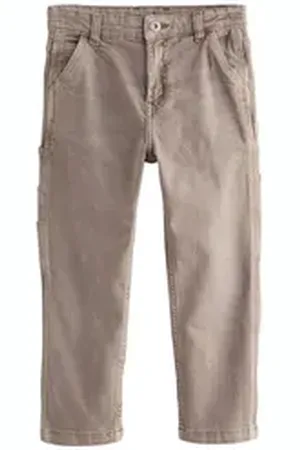 Next Cargojeans Zimmermannsjeans aus 100 % Baumwolle (1-tlg) braun 146 (11 J.)