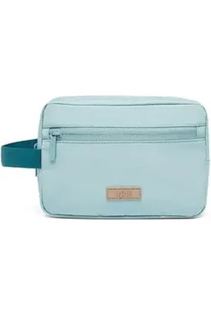 Lefrik Kosmetiktasche Kei Double Washbag, mit zwei großen Fächern innen blau