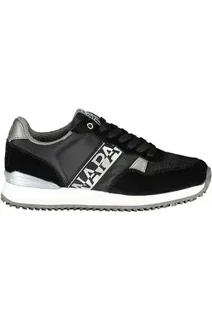 Napapijri Sneaker Damen Sportschuhe Schwarz: Kontrastdetails & 40 EU
