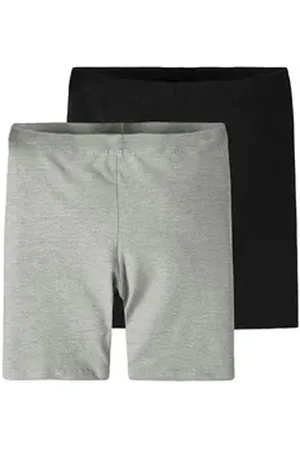 NAME IT Sporthose NKFVIVIAN 2P SOLID SHORT LEGGING schwarz 86/92