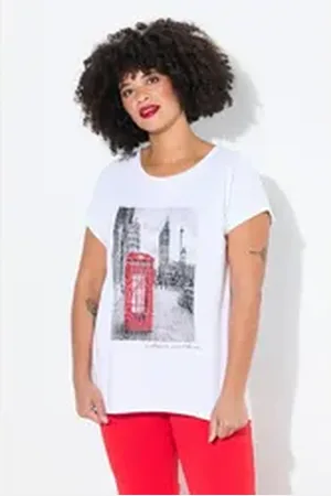 Angel of Style Angel of Style T-Shirt T-Shirt A-Linie London calling weiß 54