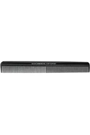 Efalock Professional Haarkamm Black Diamond Ondulierkamm #16