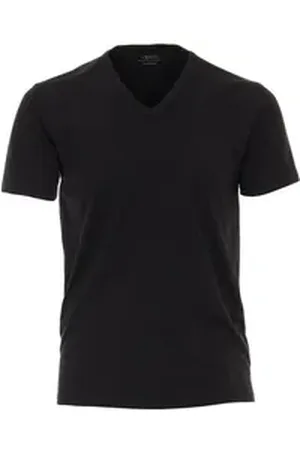 Venti T-Shirt Shirt Klassisches Herrenshirt im 2er Pack.T-Shirt schwarz M