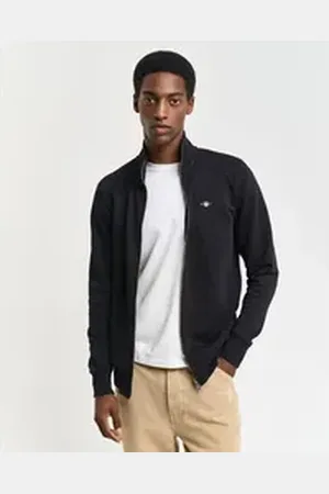 GANT Strickjacke schwarz XL