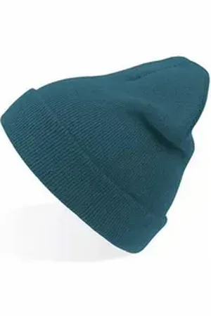 Atlantis Bommelmütze Herren Winter Beanie mit Bündchen