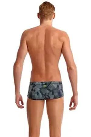 T.U.K. Badehose Badehose Pointillism schwarz XS
