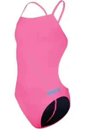 Arena Badeanzug Mädchen Badeanzug TEAM SWIMSUIT CHALLENGE SOLID 004765 rosa 140
