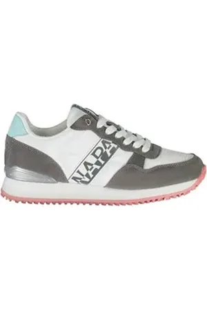 Napapijri Sneaker Sportliche Damenschuhe Weiß mit Kontrastdetails & 39 EU