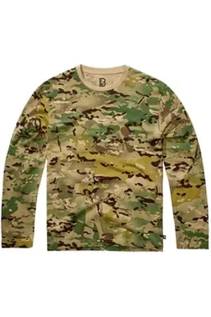 Brandit Brandit Langarmshirt Brandit Langarm-Shirt Premium schwarz 4XL
