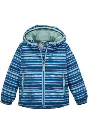 Killtec First instinct by Outdoorjacke FIOS 56 MNS JCKT Funktionsjacke mit Kapuze, verlängerbare Ärmel, wasserabweisend blau 110/116