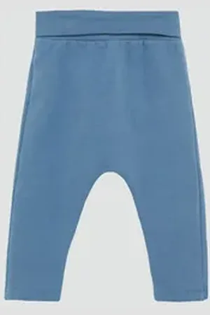 QS by s.Oliver Leggings Wärmende Jogginghose mit Motiv blau 80