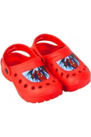 SPIDERMAN Badeschuhe Rutschfeste Clogs für den Sommer Clog rot 26-27 EU