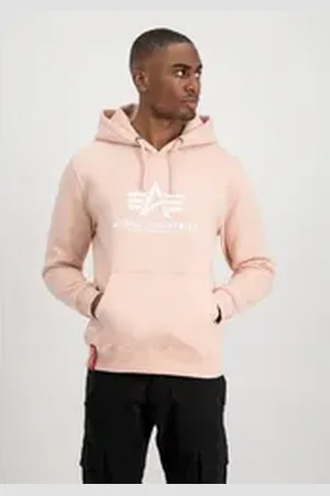 Alpha Industries Hoodie Men - Hoodies Basic Hoodie rosa S