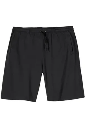 HAJO Sweatbermudas Sweat-Bermuda Stay fresh Übergröße schwarz schwarz 5XL