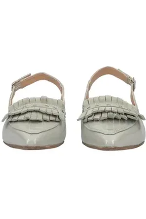 Donna Carolina KESSY FRINGE LOOP Pumps grün 38,5 EU