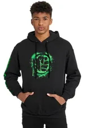 Marvel Kapuzensweatshirt The Hulk Fist schwarz M
