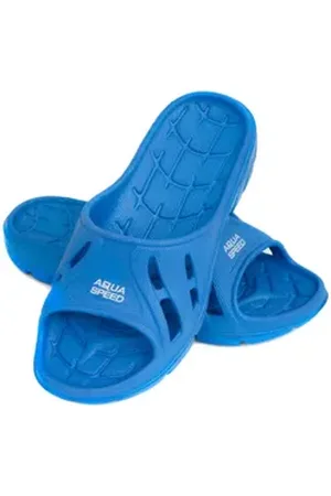 Aquaspeed ALABAMA Badelatschen Kinder + Mikrofaserhandtuch Badepantolette 28