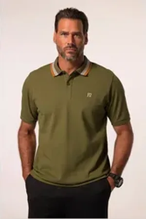 JP 1880 Poloshirt Poloshirt FLEXNAMIC® Outdoor Halbarm grün 4XL