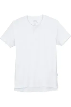 Ceceba Print-Shirt T-Shirt Übergröße weiß Knopfleiste weiß 60/62