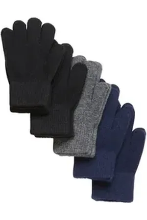 CeLaVi Strickhandschuhe Magic Gloves 5-pack schwarz 1-2 Jahre