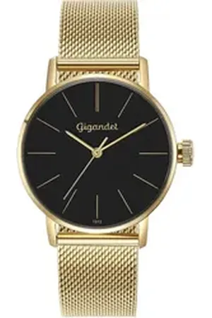 Gigandet Quarzuhr Minimalism, Mineralglas, schlicht, Mesharmband