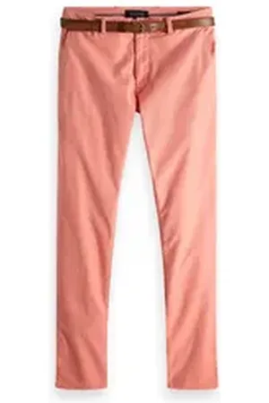 Scotch&Soda Trekkinghose Herren Hose Warren - Classic Garment Dyed Chino 148771 rosa 32/32
