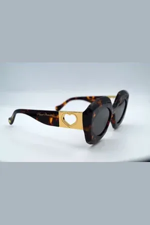 Agent Provocateur Sonnenbrille Sonnenbrille Sunglasses EDENA 77F TORTOISE SHELL braun