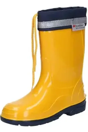 Bockstiegel Gloria Home Gummistiefel Kinder Winterstiefel Rutschfeste wasserdicht Gummistiefel gelb 31 EU