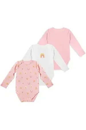 Dim Langarmbody Set (3-tlg) bunt 18 Monate