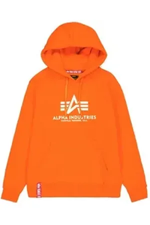 Alpha Industries Hoodie Men - Hoodies Basic Hoodie orange L