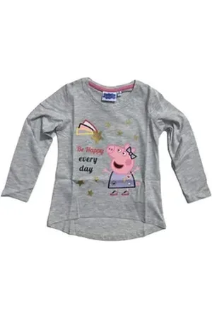 Peppa Pig Langarmshirt grau 110