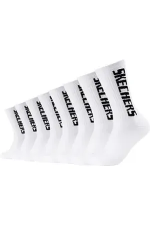Skechers Kurzsocken Unisex Tennis Sock cushioned line 8p (Spar-Pack, 8-Paar, 8er-Pack) 35-38