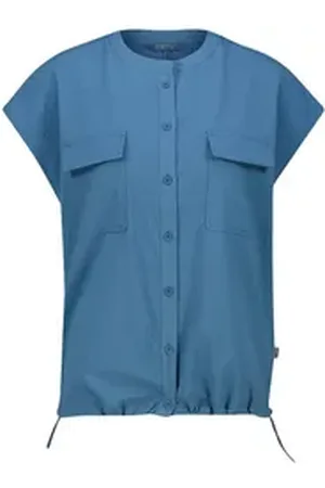 Meru Outdoorbluse Damen Bluse ANTIBES blau L