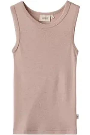 WHEAT Tanktop Wool Singlet Iggy aus reiner Merinowolle rosa 140