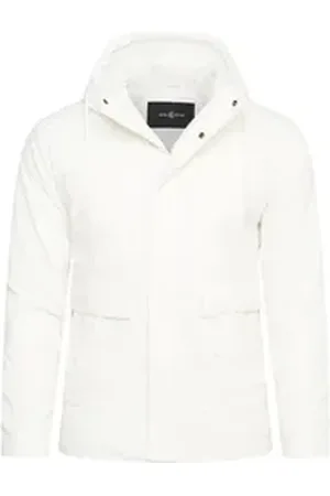 Soul Star Steppjacke S2FORDE Parka leichte Pufferjacke mit Kapuze Übergangsjacke weiß M
