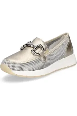 Remonte Damen Slipper gold Slipper goldfarben 39 EU