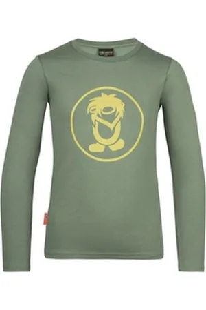 TROLLKIDS Longsleeve Troll gelb|grün 110