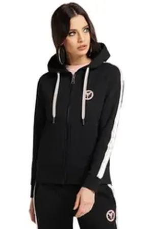 Carlo Colucci Sweatjacke Cattaruzza schwarz M/38