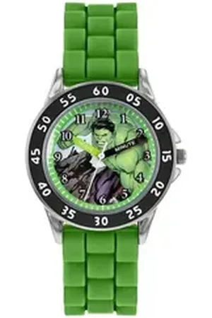 Disney Jewelry Quarzuhr Avengers Time Teacher, (Set) grün