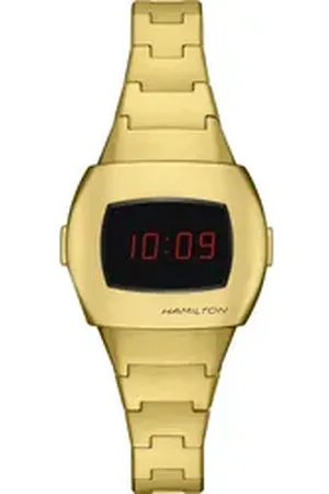 Hamilton Digitaluhr PSR Digital Quartz Damenarmbanduhr schwarz