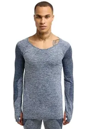 Bruno Banani Langarmshirt CERVANTES blau L