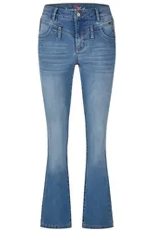 Buena Vista Schlagjeans – Damenjeans mit stilvoller Passform blau XS