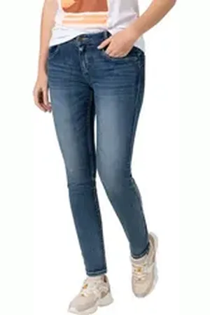 Timezone Skinny-fit-Jeans Tight Sanya mit Stretch blau 25W / 28L