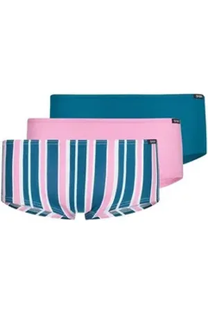 Skiny Panty Mädchen Panty 3er Pack Baumwollmischung (Packung, 3er Pack) blau|rosa 152