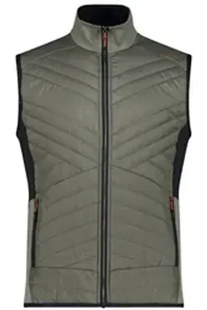 CMP Funktionsweste Herren Weste HYBRID VEST 35E6597 grün 48