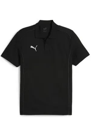 PUMA Poloshirt Kinder Polo Shirt teamFINAL Casuals Polo Jr 658536 schwarz 140