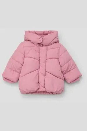 QS by s.Oliver Langmantel Steppmantel mit Fleece-Futter 86
